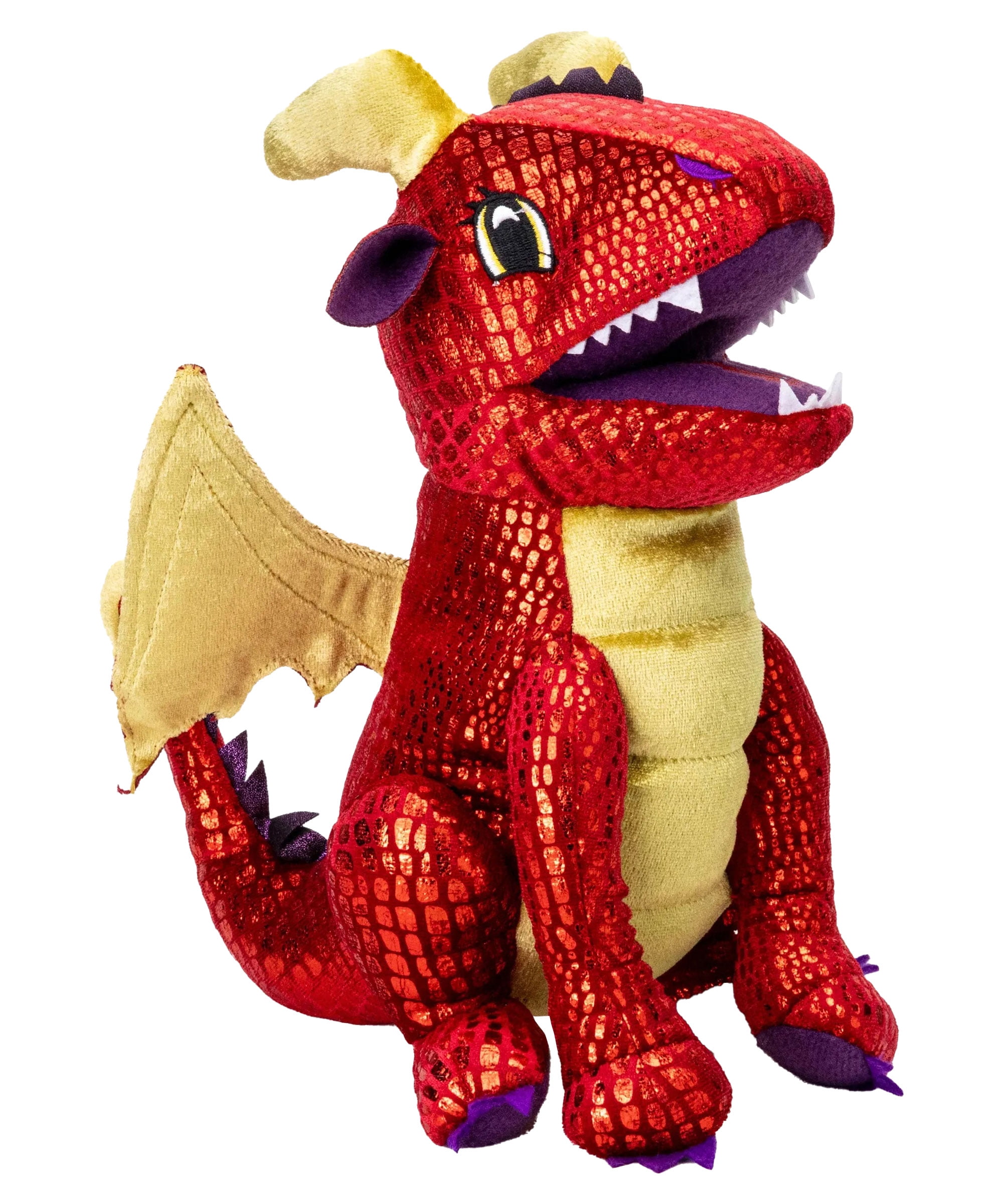Dice Eating Dragon Plush Dice Bag