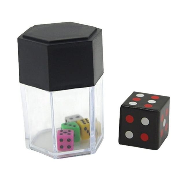 Dice Explosion Color Sieve One Change Multiple Close Up Props Science