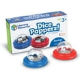 thumbnail image 1 of Learning Resources Dice Poppers, Board Game Accessory, Dice Game, Stocking Stuffer, Board Games, Set of 2 Dice in Popper, Ages 3+, 1 of 5
