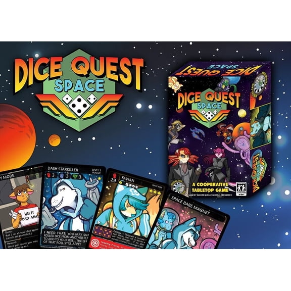 Dice Quest: Space - Card Game