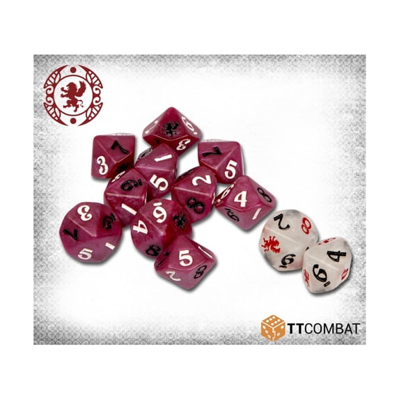 TT Combat Dice Set - Patricians (12) New
