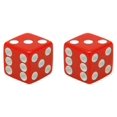 thumbnail image 1 of Dice Valve Caps Red., 1 of 1