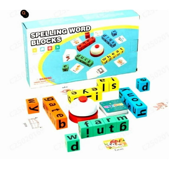 Dice Words Game Under $5! Yrmaups 60pcs Dice Word Game, Letter Dice Spelling Game, Family Board Game forKidsAdults, Educational Word Building Game, Portable Travel Game