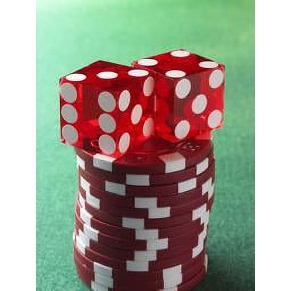 Dice-n-Chips Wall Decal