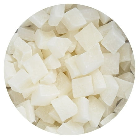 Diced Coconut Tidbits, 2 Pound Bulk Bag, Dried Coconut, Hampton Distribution