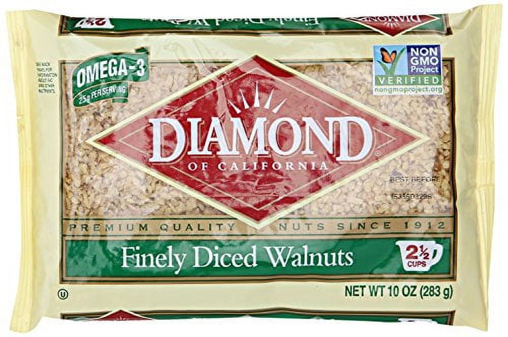 Diced Walnuts, 10 Oz