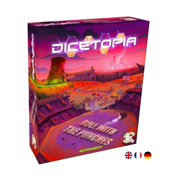 All or None Games Dicetopia - Roll with the Punches Expansion New