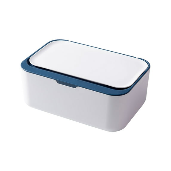 Tuitoonm 2024 New Baby Wipes Dispenser, Wipe With Lids Diaper Wipes Case for Bathroom Refillable Wipe Container with Sealing Design Flushable Bathroom Storage Case Box