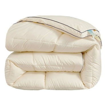 Diceymbol 2024 New Lightweight Cotton Conditioned Quilt Cooling Comforter for All Season Breathable Soft Thin Blankets for Hot Sleepers and Night Sweats Machine Washable Bedding Easy Care