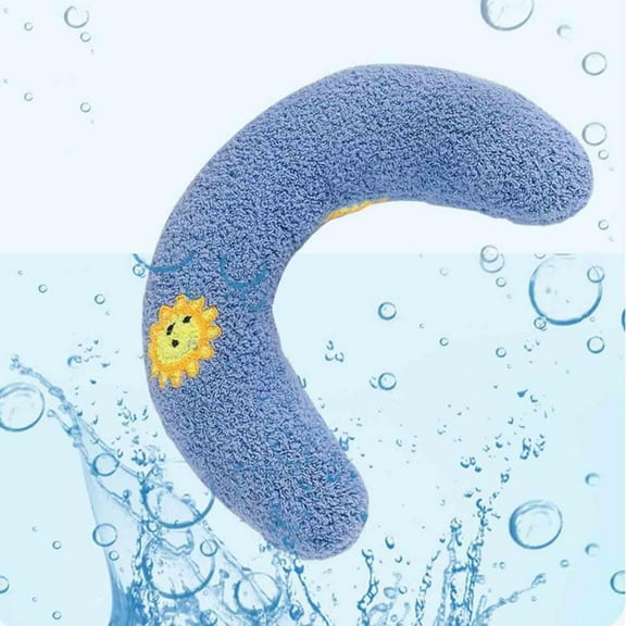 Diceymbol 2025 New Cat Pillow PP Cotton Filling Cervical Spine Protection Plush Cat Dog Sleeping U-Shaped Pillow Dogs Supplies