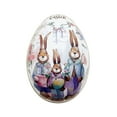 thumbnail image 1 of Diceymbol 2025 New Easter Rabbits Iron Box Easter Eggs Iron Box Jewelry Box Candy Box Snack Box Toy Box Easter Decoration Storage Easter Eggs Holiday Decors Kids Gifts, 1 of 6