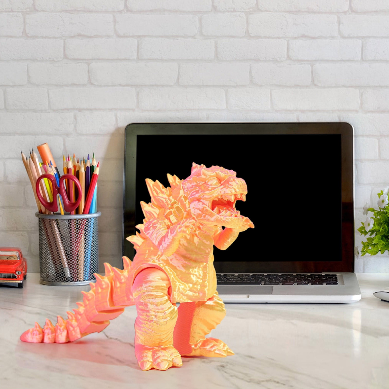 Diceymbol 2025 New Printable Dinosaur Flexible Joint Ornaments Fidgety ...