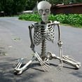 thumbnail image 1 of Diceymbol 70cm Halloween Skeleton Decor Life Size Posable Plastic Skeleton Prop for Outdoor/Indoor Displays, Realistic Anatomy Model for Haunted Houses & Parties, 1 of 8