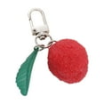 thumbnail image 1 of Diceymbol Bayberry Themed Keychain Playful Fruit Design Key Ring for Backpack Accessories, Gift Giving for Friends, Classmates, and Loved Ones, 1 of 8