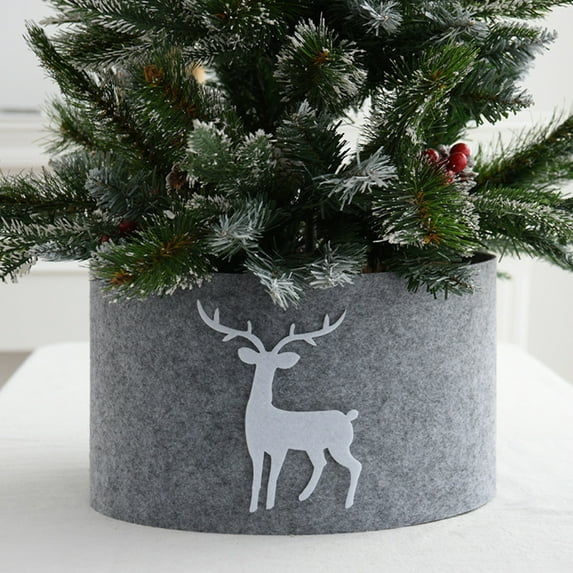 Diceymbol Christmas Tree Collar Ring,Tree Skirt, Christmas Artificial Tree Base Stand Cover, Xmas Tree Decorations Ornaments for Home Office Party Holiday