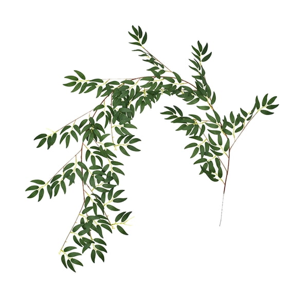 Diceymbol Fake Hanging Plants Indoor Artificial Green Vine, 3D Wall Décor with Bendable Stem for Apartment Corridor Office Home Decoration