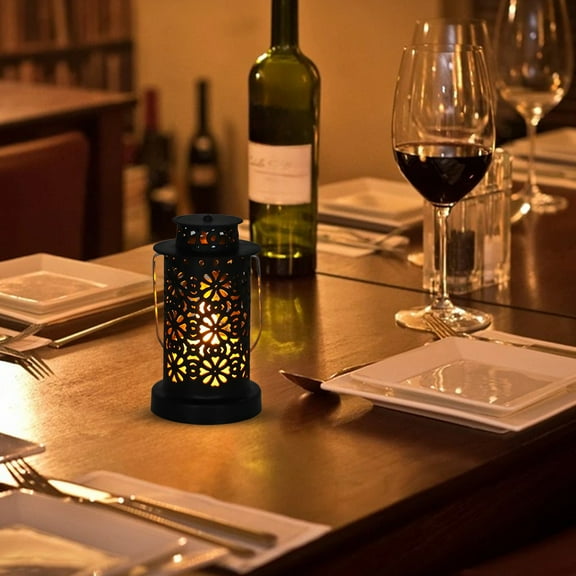 Diceymbol Flameless LED Candle Light, Battery Powered Decorative Lamp, Warm White Glow, 1-Piece