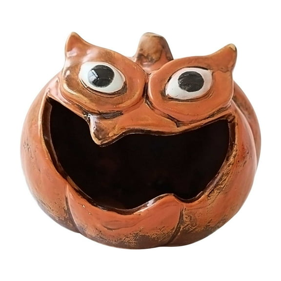 Diceymbol Halloween Decorations Clearance, Halloween Candlestick Decoration Easter Decoration Pumpkin Lantern House Holy Candlestick New Halloween Decoration Indoor Halloween Indoor Decor