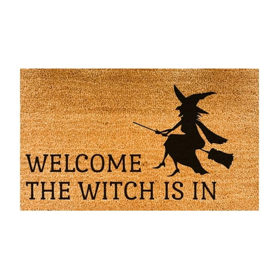 Diceymbol Halloween Door Mat Outdoor Indoor Front Door Mats Skeleton Welcome Mats Halloween Decorative Door Mat Entrance Floor Mat Porch Decor Entry Mat Universal Doormat