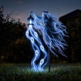thumbnail image 1 of Diceymbol Halloween Ghost Witch Stake Decoration, 19.69 in Light-Up Ghostly Witch with Floating Ghosts, Spooky Yard Decor for Outdoor Garden and Halloween Party, 1 of 6