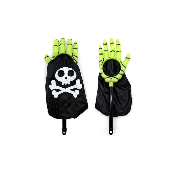 Diceymbol Halloween Spooky Skeleton Hand Candy Storage Bag Interactive Prop for Garden Driveway Yard Patio Halloween Decorations 16 Inch