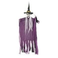 thumbnail image 1 of Diceymbol Hanging Skeleton Witch Decor 37" Tall Poseable Halloween Prop with Movable Jaw & Bendable Arms for Spooky Manor & Photo Backdrops, 1 of 6