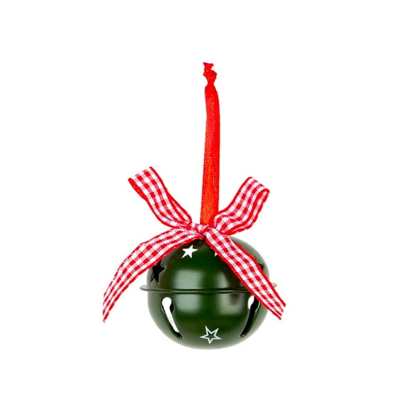 Diceymbol Mini Christmas Bell Ornaments, 2-Inch, 24-Piece Set, Hanging Decoration for Tree