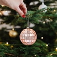 thumbnail image 1 of Diceymbol Mirror Christmas Ornament Balls&nbsp;2-Inch Reflective Foam Spheres for Tree Wedding & Party Decor in 8 Colors Hanging Photo Prop, 1 of 8