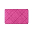 thumbnail image 1 of Diceymbol Pink Quilted Diamond Anti-Fatigue Floor Mat Non Slip Waterproof Rug for Kitchen Walkway Home Decor 31x20 Inch, 1 of 8