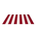 thumbnail image 1 of Diceymbol Red White Striped Cotton Woven Rug Reversible Mat for Kitchen Entryway Patio Farmhouse Decor 32x20 Inch, 1 of 8