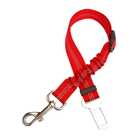 Diceymbol Universal Dog Car Safety Harness Shock-Absorbing Bungee Tether, Quick-Release Buckle, for Small to XXL Dogs 5-150lbs, Reduces Injury Risk in Accidents
