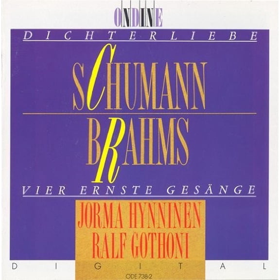 Hynninen / Gothoni - Dichterliebe - Music & Performance - CD
