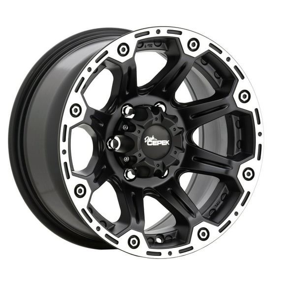 Dick Cepek 17X8.5 Torque Wheels With Matte Black Machined (6X135) 90000000067