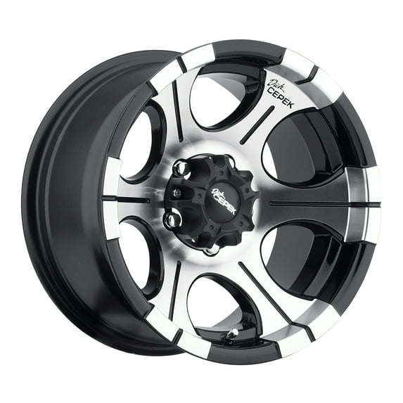 Dick Cepek DC II Black Machined Clear Coat Wheel 17X9 5X5.50 B.C.