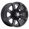 thumbnail image 1 of Dick Cepek DC MATRIX Wheels with Matte Black W/Lazer Logo Finish (20X9 / 5X5.50 ) 90000024850, 1 of 2