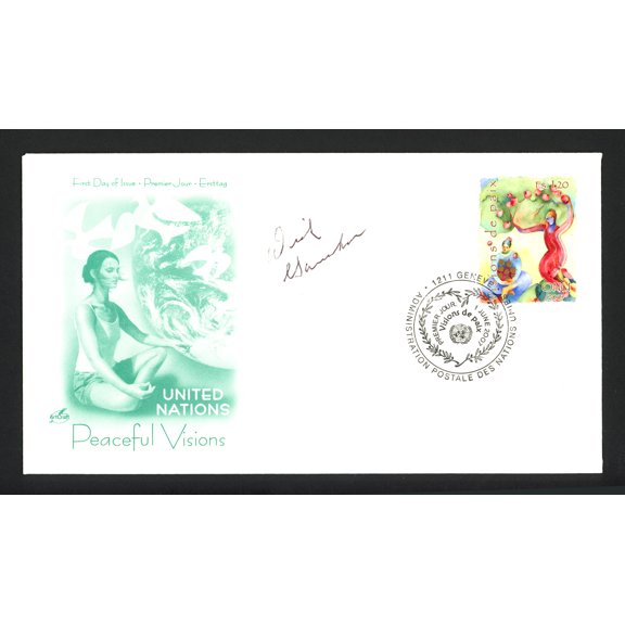 Dick Garmaker Autographed First Day Cover Minneapolis Lakers SKU #165018