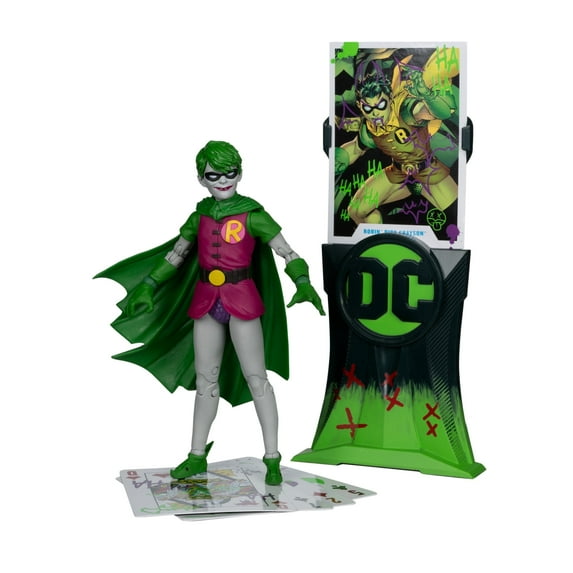 Dick Grayson Robin (DC Multiverse) Jokerized Gold Label 7" Action Figure - McFarlane Toys
