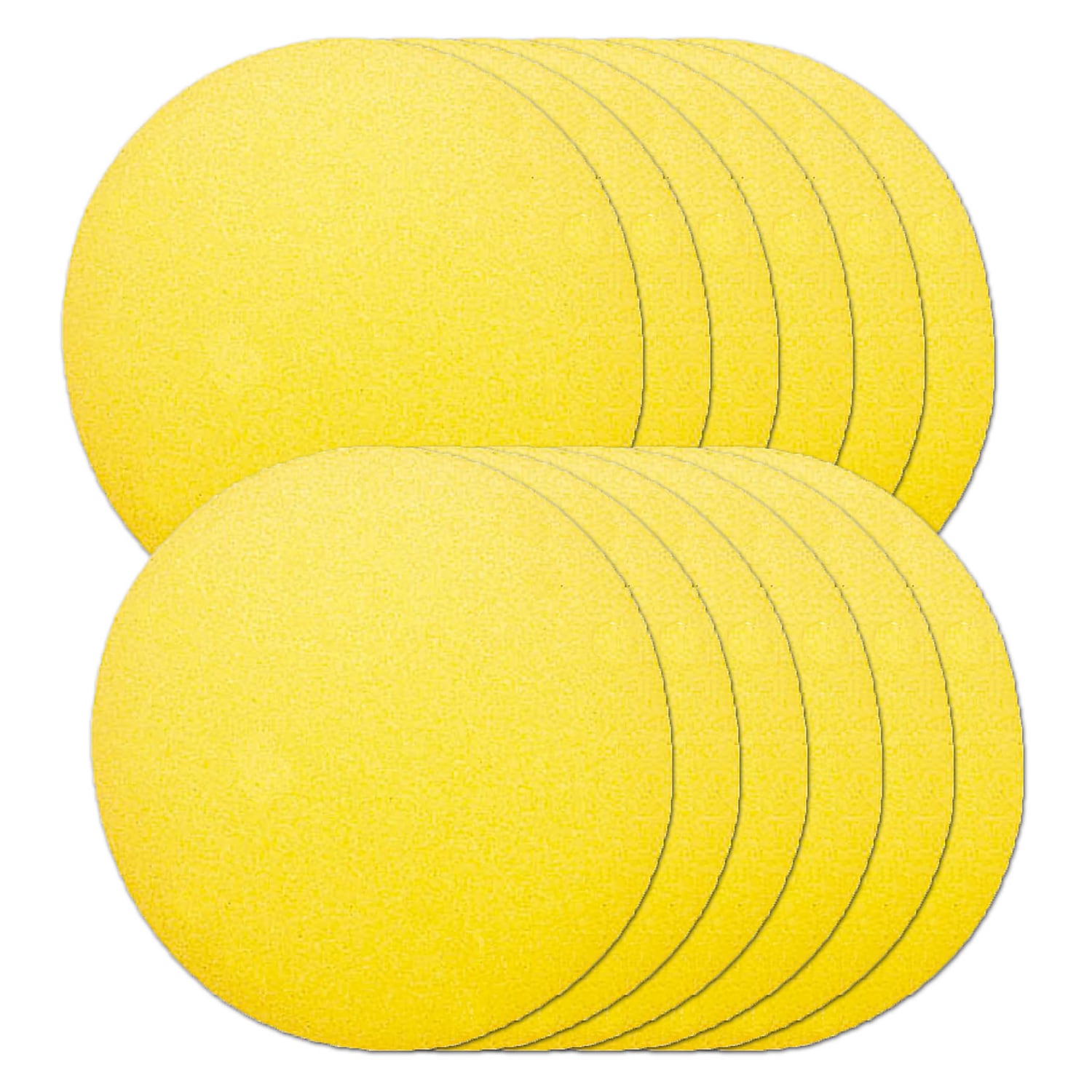 Dick Martin Sports MASFBY4-12 Foam Ball 4 Uncoated, Yellow - 12 Each - image 1 of 2
