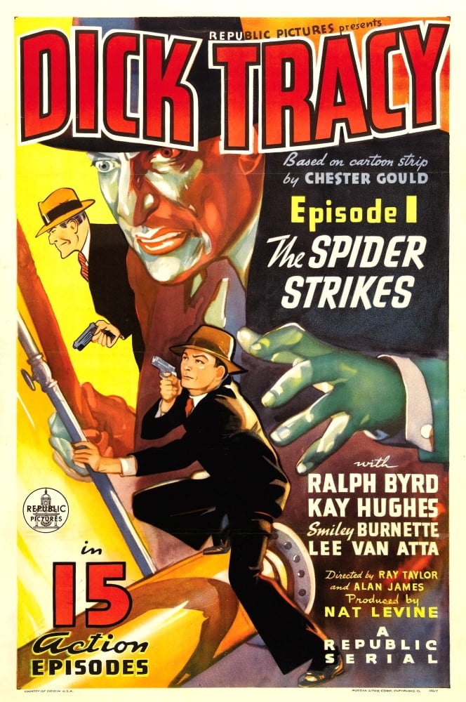 Dick Tracy Canvas Art - (11 x 17)