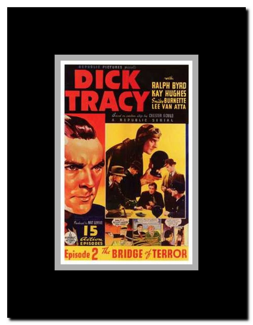 Dick Tracy Framed Movie Poster
