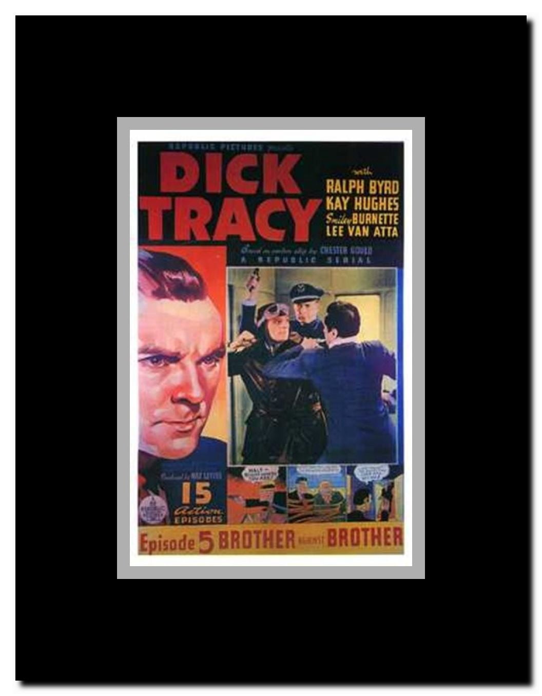 Dick Tracy Framed Movie Poster