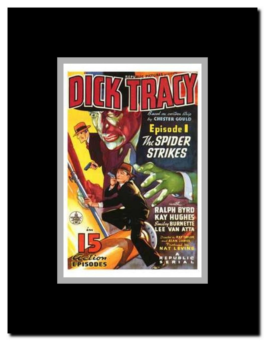 Dick Tracy Framed Movie Poster