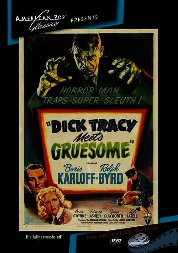 Dick Tracy Meets Gruesome (DVD), American Pop Classic, Mystery & Suspense