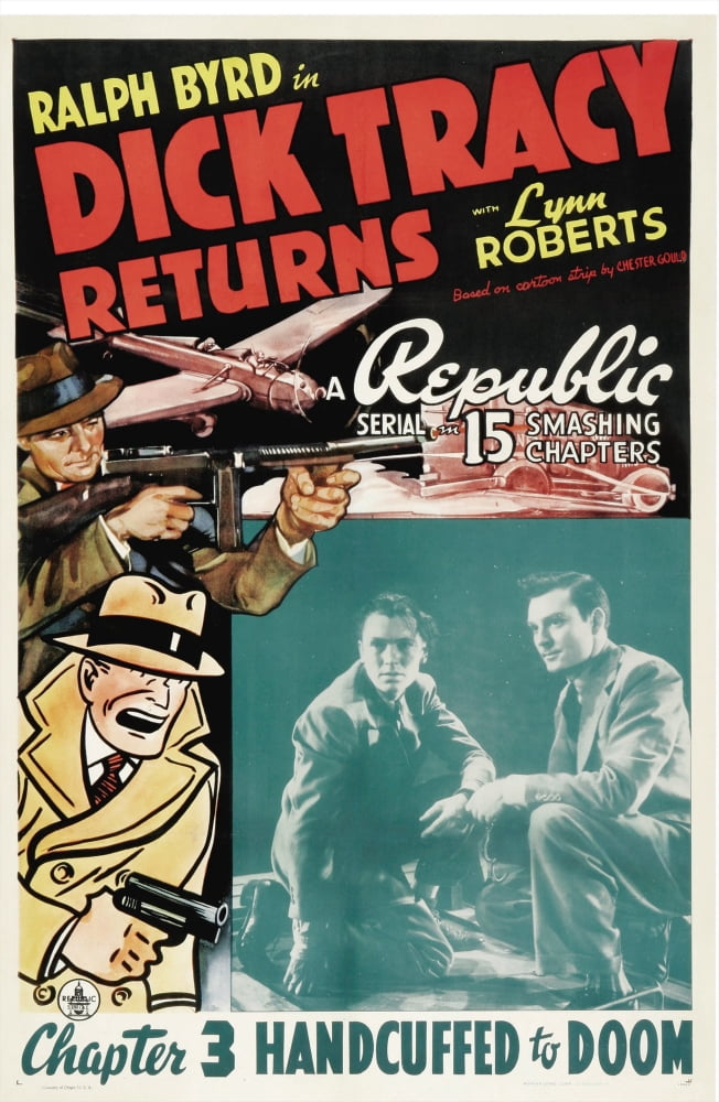 Dick Tracy Returns Canvas Art - (11 x 17)