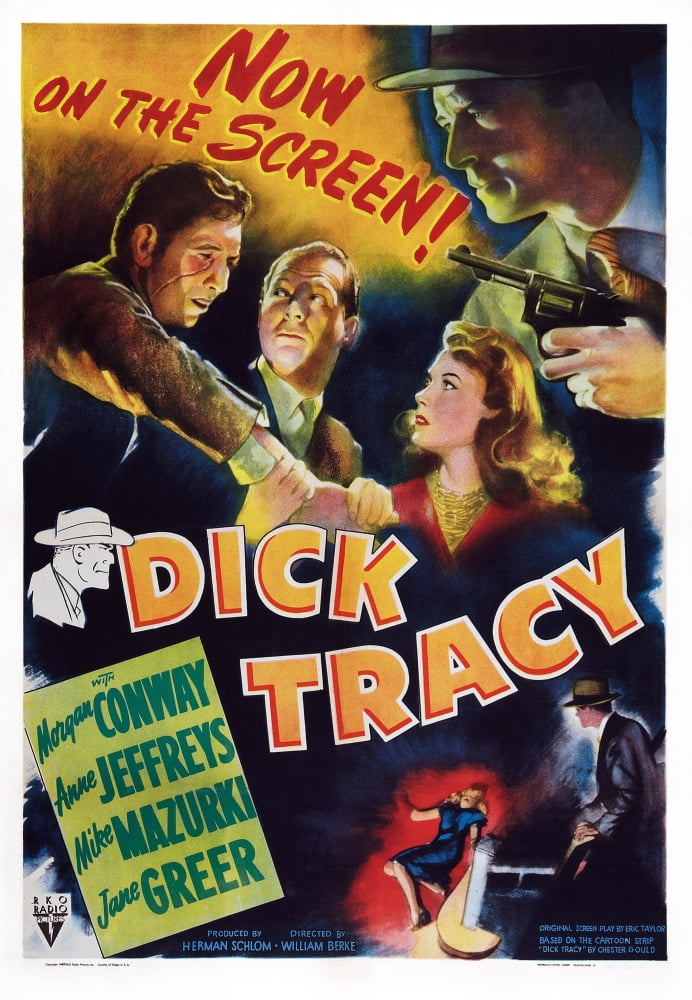 Dick Tracy U Canvas Art - (11 x 17)