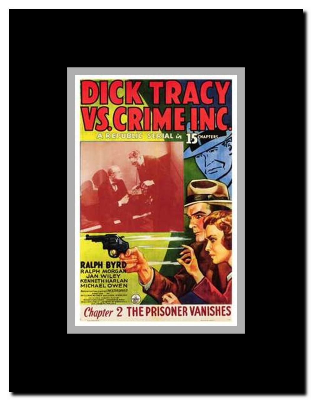 Dick Tracy Vs Crime Inc Framed Movie Poster