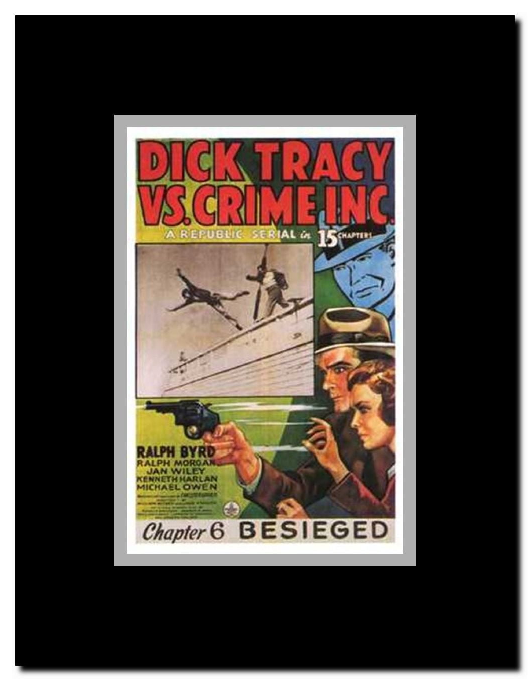 Dick Tracy Vs Crime Inc Framed Movie Poster
