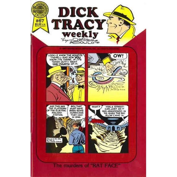 Dick Tracy Weekly #67 VF ; Blackthorne Comic Book