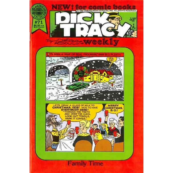 Dick Tracy Weekly #71 VF ; Blackthorne Comic Book
