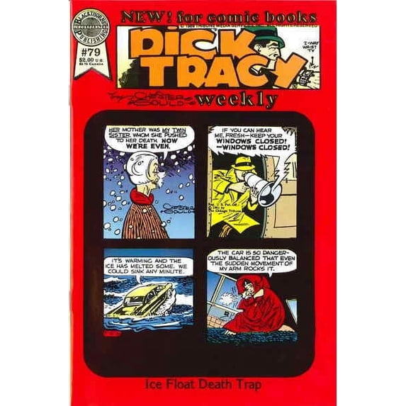 Dick Tracy Weekly #79 VF ; Blackthorne Comic Book